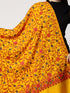 Women's Aari Embroidery Wool Stole